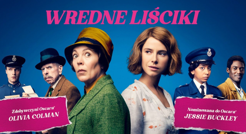 "Wredne liściki" z Olivią Colman i Jessie Buckley – pełna brytyjskiego humoru opowieść o dwóch żywiołach