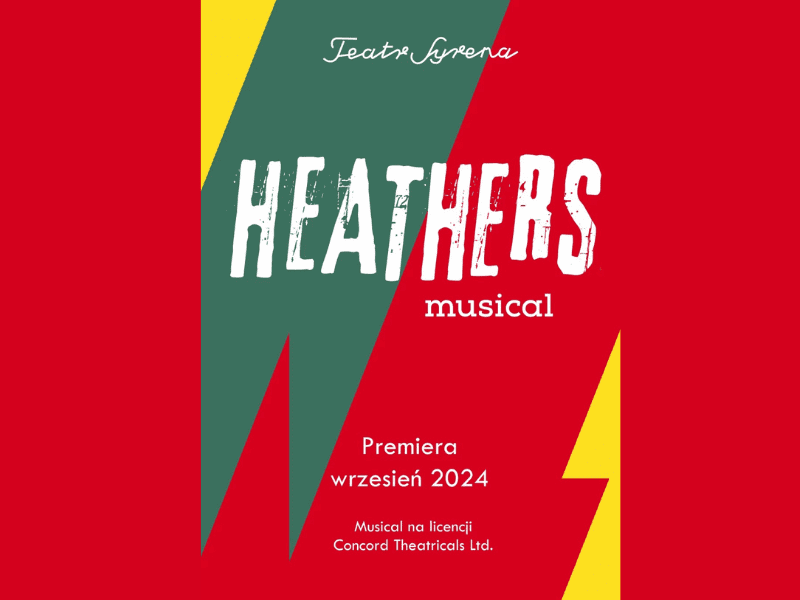 Premiera musicalu Heathers w Teatrze Syrena w pierwszy weekend września