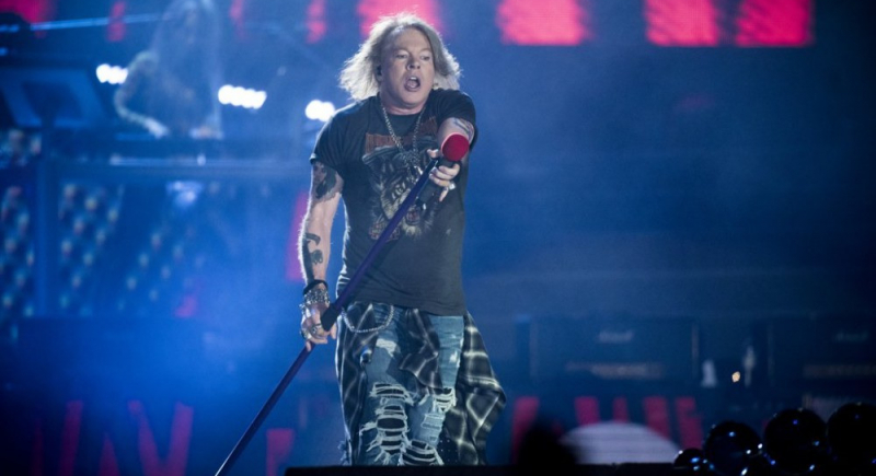 Lider Guns N' Roses dziękuje europejskim fanom. Axl Rose docenia wsparcie dla Ukrainy