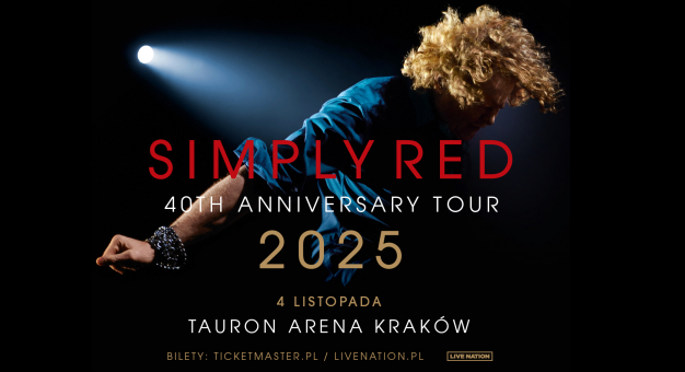 Simply Red ogłaszają europejską trasę koncertową w 2025 roku z okazji 40-lecia kariery!