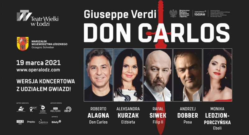 Premiera "Don Carlosa" w Teatrze Wielkim tylko w piątek