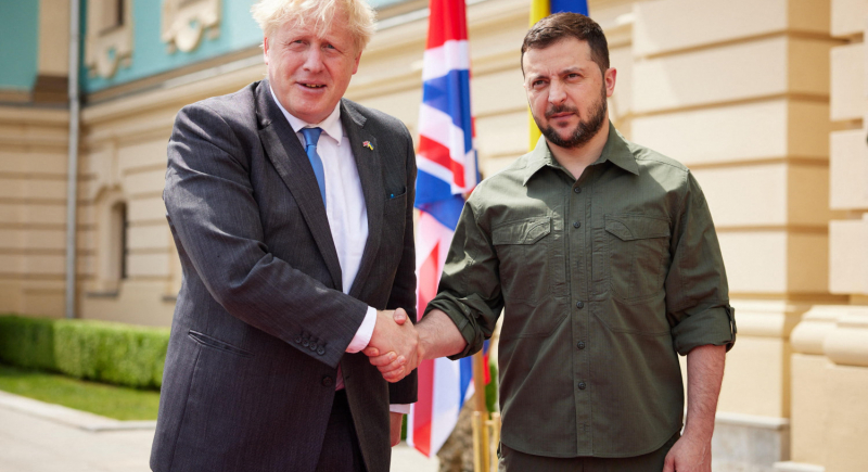 Premier Wielkiej Brytanii Boris Johnson odwiedził Kijów. Wypowiedział się w sprawie organizacji Eurowizji