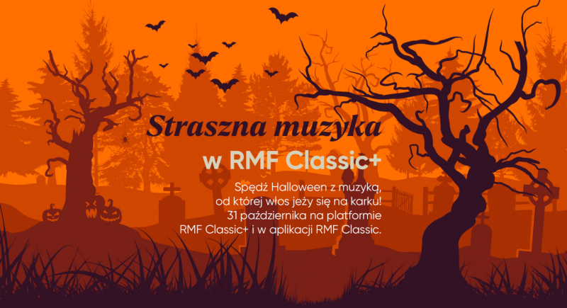 „Straszna muzyka w RMF Classic+” – specjalne audycje na Halloween 