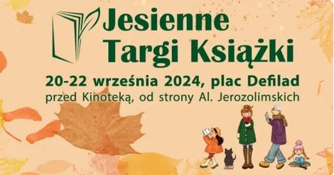 Jesienne Targi Książki - od 20 września