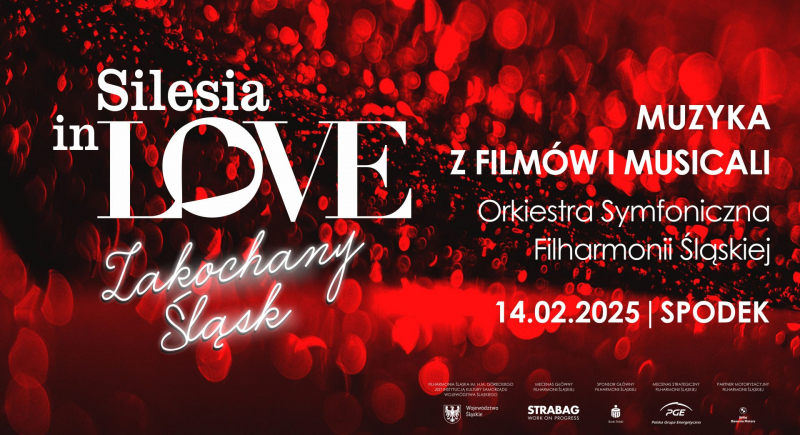  "Silesia in love" – Filharmonia Śląska z koncertem muzyki filmowej w walentynki