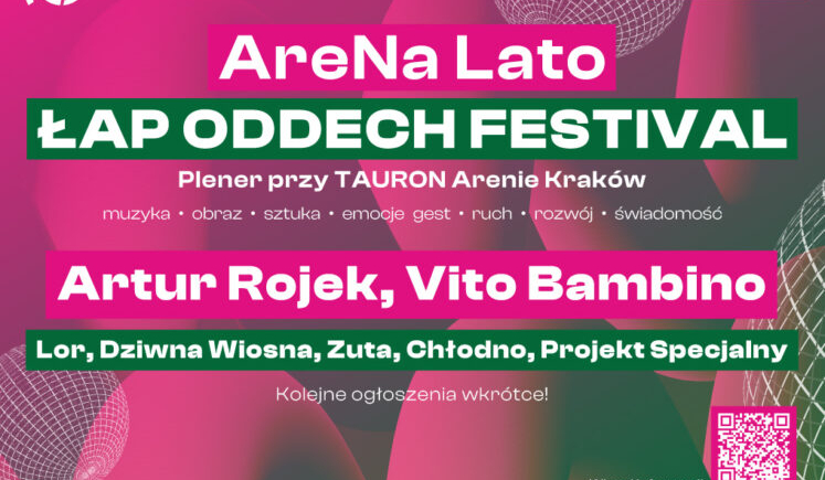 Połączenie muzyki i psychologii na festiwalu "Łap Oddech" w Tauron Arenie