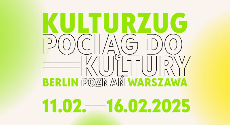 "Pociąg do kultury" od wtorku także na trasie Berlin-Warszawa