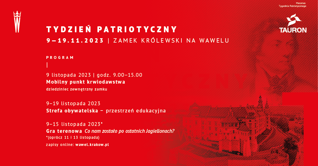 Tydzień patriotyczny 9–19 listopada 2023   